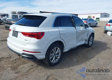 2022 Audi Q3 Premium Plus 45 Tfsi S Line Quattro Tiptronic z USA, uszkodzony, nr VIN WA1EECF36N1098019
